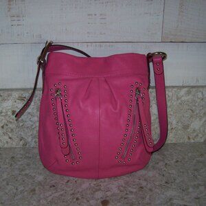 B. Makowsky Pink Crossbody Bag